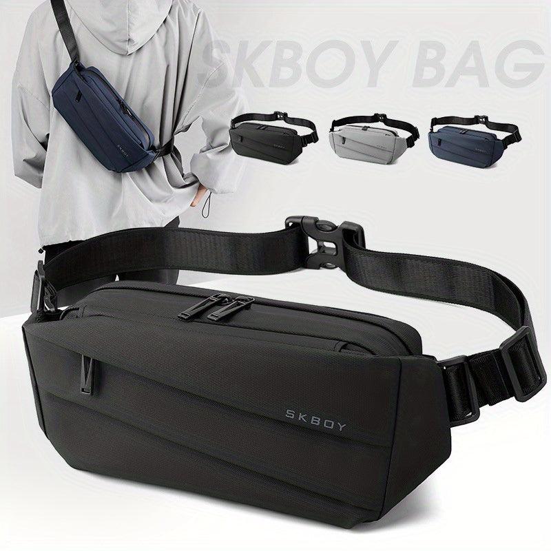 Men's Chest Bag Diagonal Shoulder Bag for Outdoor Sports Travel