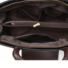 Women's Animal Printed Handbag Large Capacity PU Leather Crossbody Bag