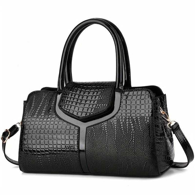 Women's Animal Printed Handbag Large Capacity PU Leather Crossbody Bag
