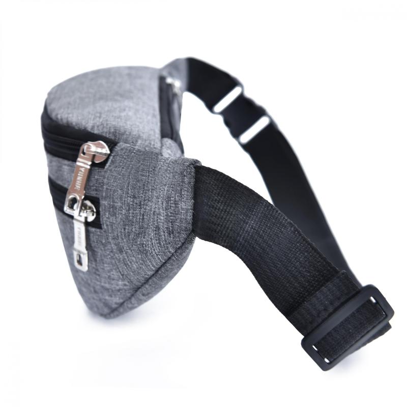 Men's Waterproof Chest Bag Anti theft Fanny Bag For Hiking