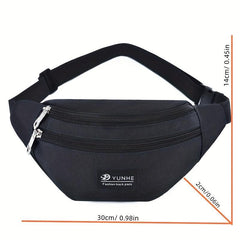 Men's Waterproof Chest Bag Anti theft Fanny Bag For Hiking