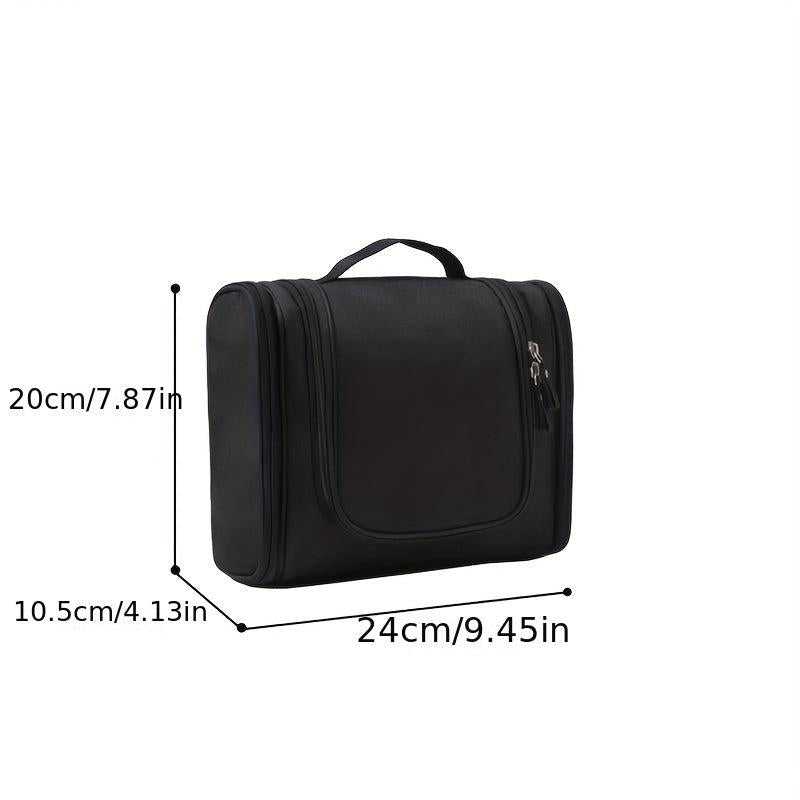 Travel Toiletry Bag Mesh Pockets Makeup Storage Organizer