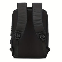 Casual Backpack With USB Charging Port School Bag Computer Bag