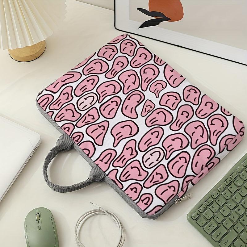 Expressions Pattern Printed 38 1 cm Laptop Bag Soft Surface Protective Cover