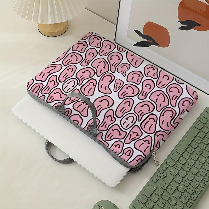 Expressions Pattern Printed 38 1 cm Laptop Bag Soft Surface Protective Cover