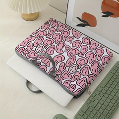 Expressions Pattern Printed 38 1 cm Laptop Bag Soft Surface Protective Cover