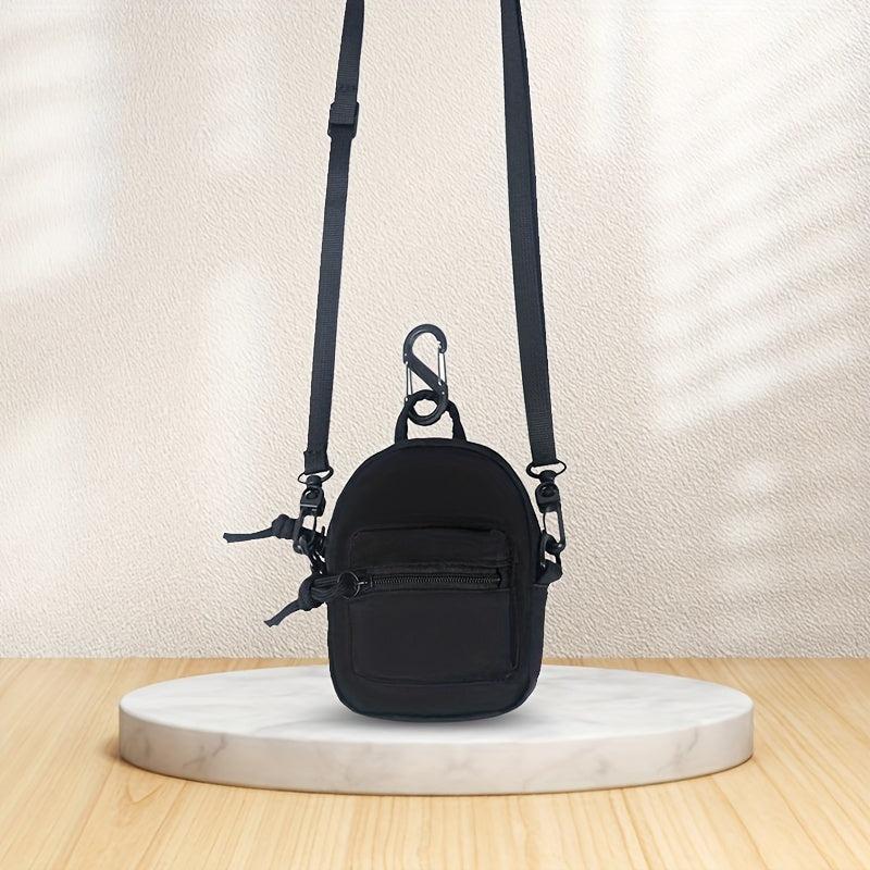 Mini Coin Purse Earphone Bag Hip Hop Small Satchel Card Key Backpack