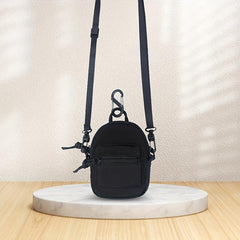 Mini Coin Purse Earphone Bag Hip Hop Small Satchel Card Key Backpack