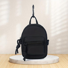 Mini Coin Purse Earphone Bag Hip Hop Small Satchel Card Key Backpack