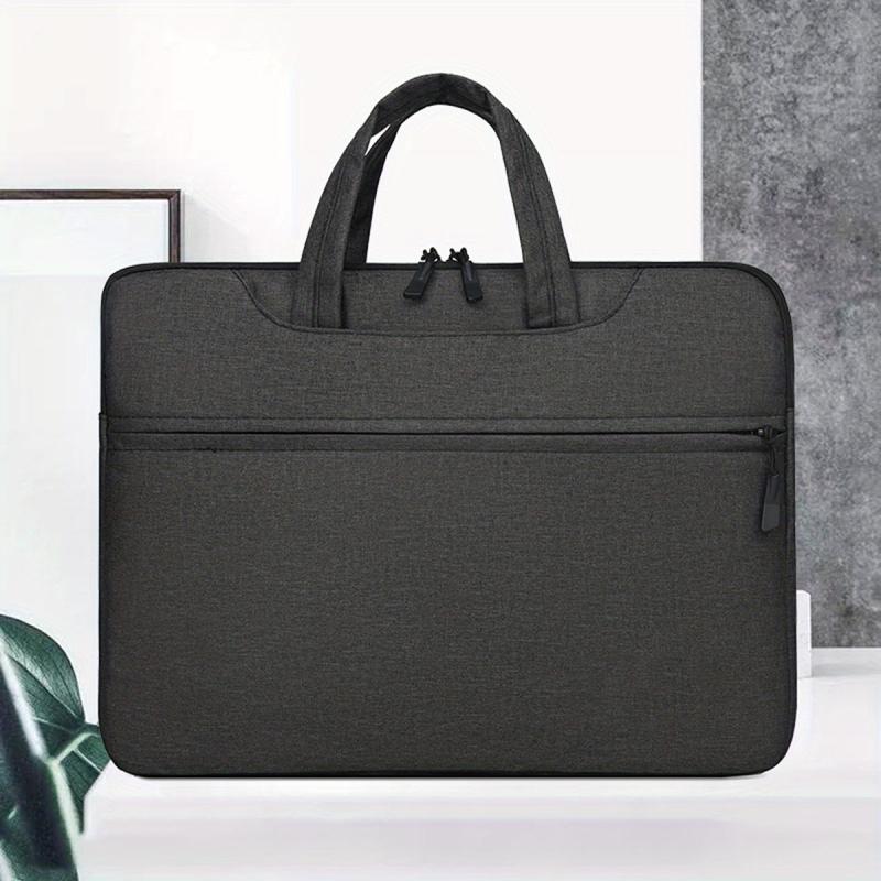 Casual Waterproof Fabric Computer Storage Bag, Large Capacity 35x56cm