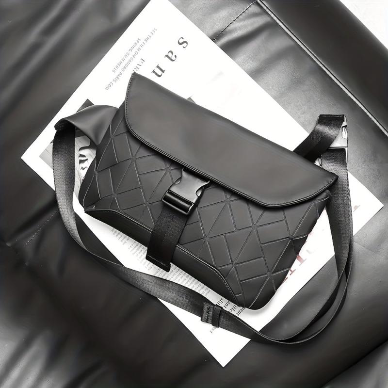 Men's Casual Crossbody Bag Street Messenger Bag