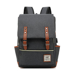 Large Capacity Backpack with USB Charging Port for Travel, School & Business