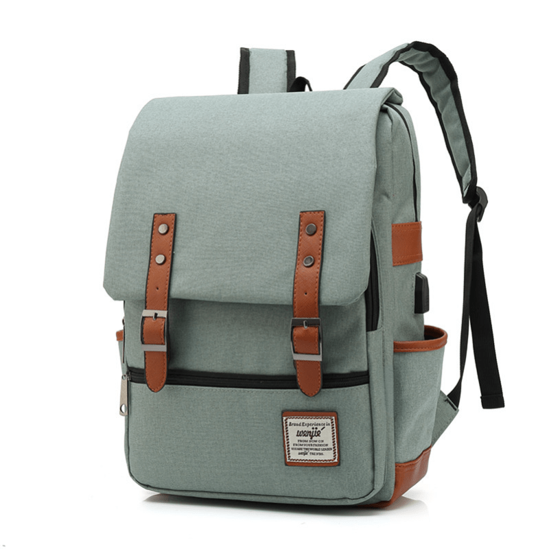 Large Capacity Backpack with USB Charging Port for Travel, School & Business