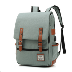 Large Capacity Backpack with USB Charging Port for Travel, School & Business