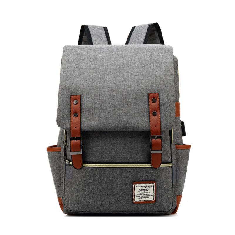 Large Capacity Backpack with USB Charging Port for Travel, School & Business