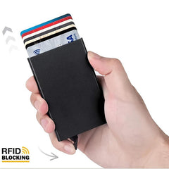 Slim Aluminium Credit Card Holder Wallet Case for Men Women