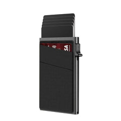 Pop Up Credit Card Holder Money Bag RFID Business Card Wallet