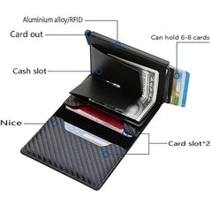 Men's RFID Card Holder Anti Theft
