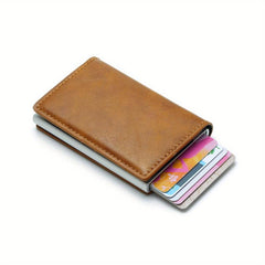 Men's RFID Card Holder Anti Theft