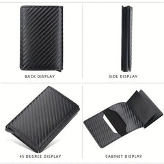 Men's RFID Card Holder Anti Theft