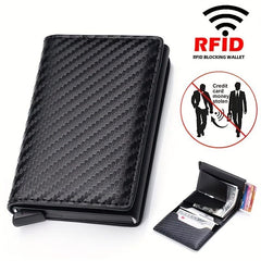 Men's RFID Card Holder Anti Theft