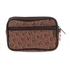 Men's Mini Business Leather Coin Purse Zipper Card Holder