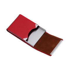 Leather Cigarette Case Magnetic Close Tobacco Holder Slim Case