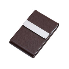 Leather Cigarette Case Magnetic Close Tobacco Holder Slim Case