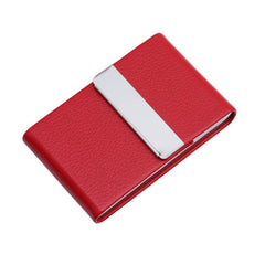 Leather Cigarette Case Magnetic Close Tobacco Holder Slim Case