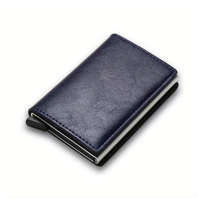 Anti Theft Casual Aluminum Alloy Men's Cards Bag