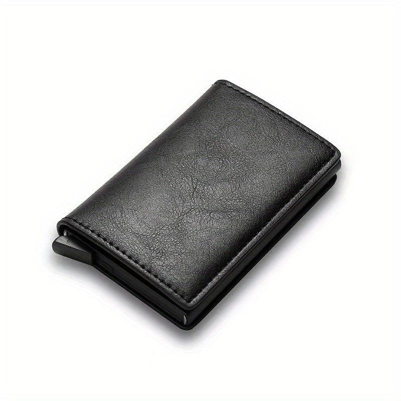 Anti Theft Casual Aluminum Alloy Men's Cards Bag