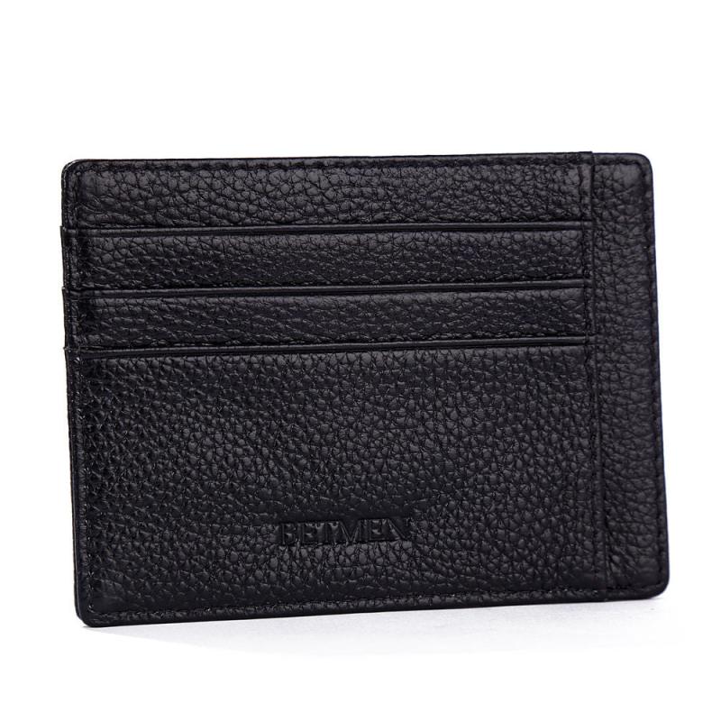Men's Card Holder Wallet Card Case Money Clip