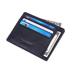 Men's Card Holder Wallet Card Case Money Clip