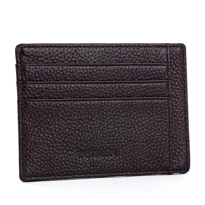 Men's Card Holder Wallet Card Case Money Clip