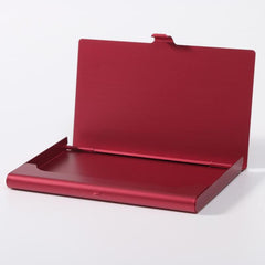 Metal Business Card Holder Case, Elegant Design