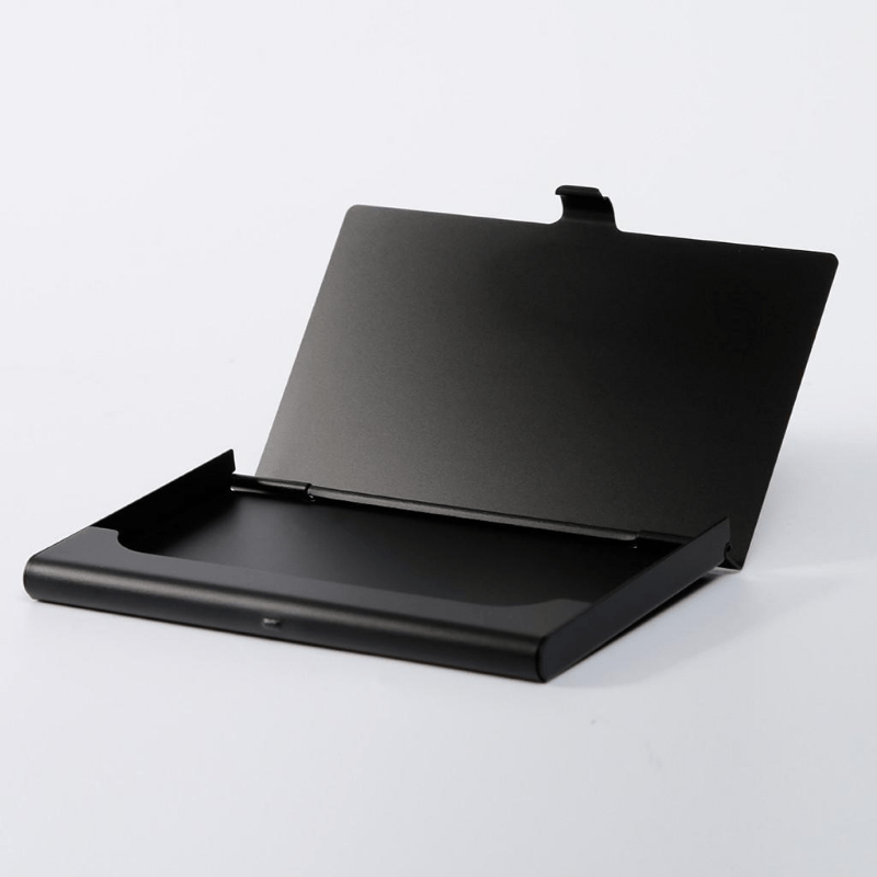 Metal Business Card Holder Case, Elegant Design