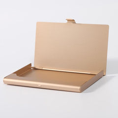 Metal Business Card Holder Case, Elegant Design