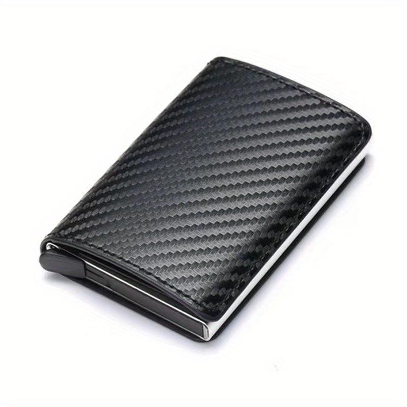 Men's RFID Blocking Wallet with Extra Card Capacity