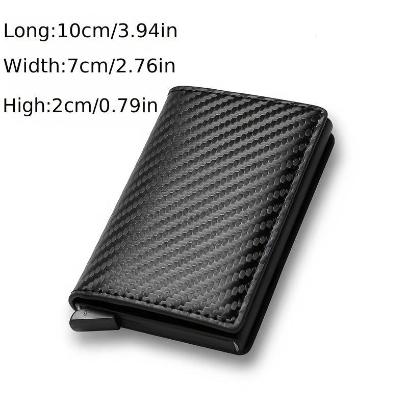 Men's RFID Blocking Wallet with Extra Card Capacity