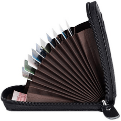 Men's Casual PU Leather Card Holder Coin Purse Credit Card Bag