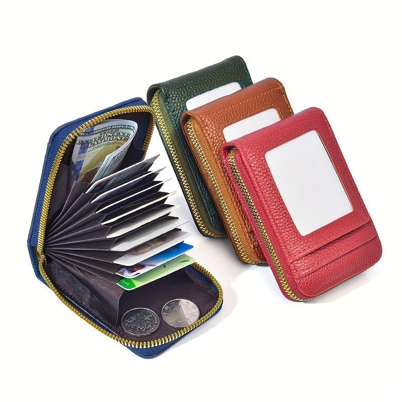 Men's Casual PU Leather Card Holder Coin Purse Credit Card Bag