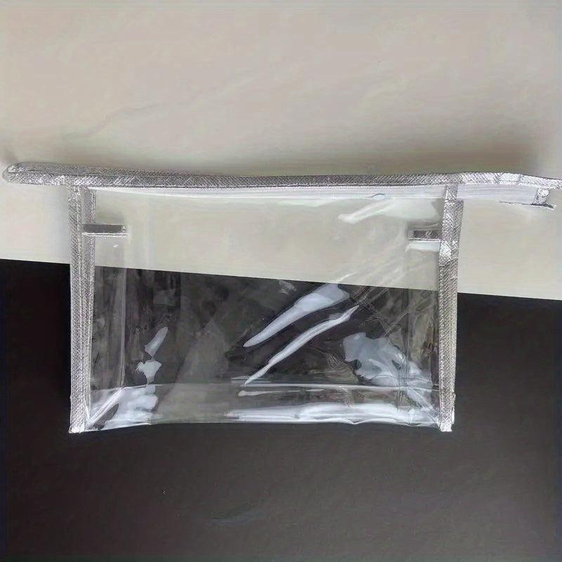 Multifunctional Travel Toiletry Bag - Zipper Cosmetic Brush Storage
