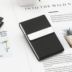 PU Leather Business Card Holder for Cards ID Credit Gift Cards