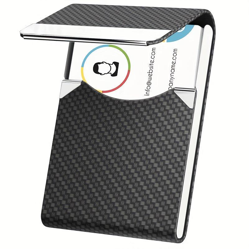 PU Leather Business Card Holder for Cards ID Credit Gift Cards