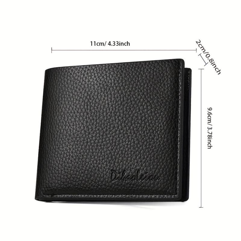 RFID Blocking Slim Mens Wallet