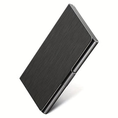 Men's Stainless Steel Card Holder Anti Fingerprint Coating