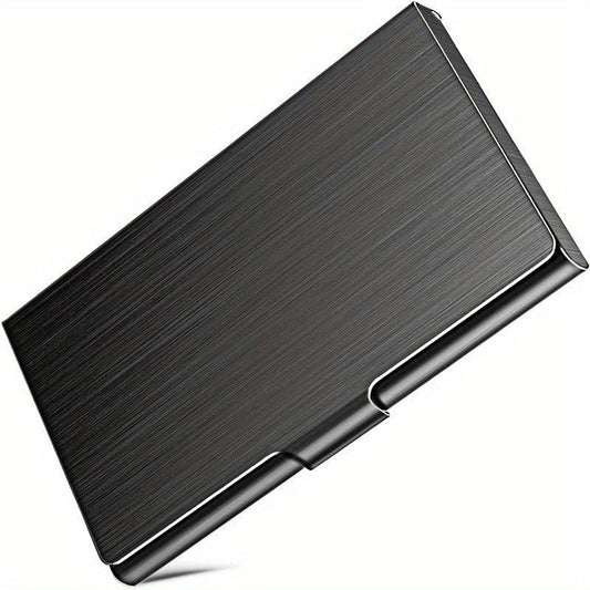 Men's Stainless Steel Card Holder Anti Fingerprint Coating