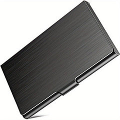 Men's Stainless Steel Card Holder Anti Fingerprint Coating