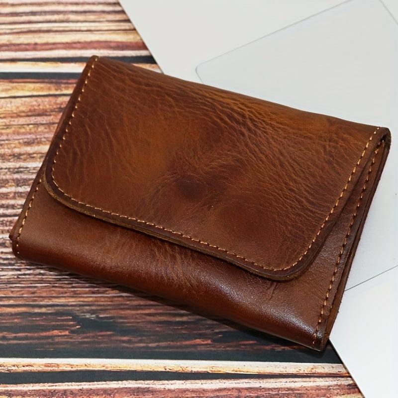 Men's Leather Driver's Holder Wallet