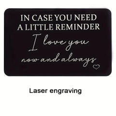 Engraved Wallet Insert Card Birthday Gift